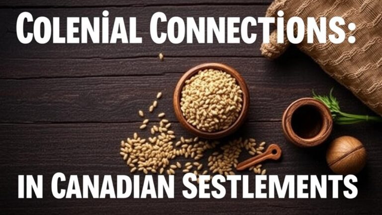 Colonial Connections: Flaxseeds in Canadian Settlements